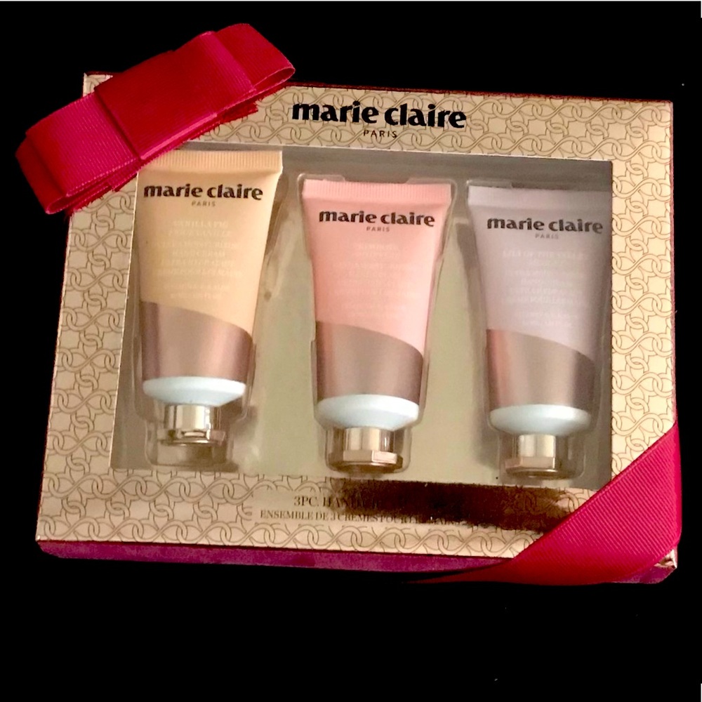 Marie Claire 3PC. Hand Cream Set